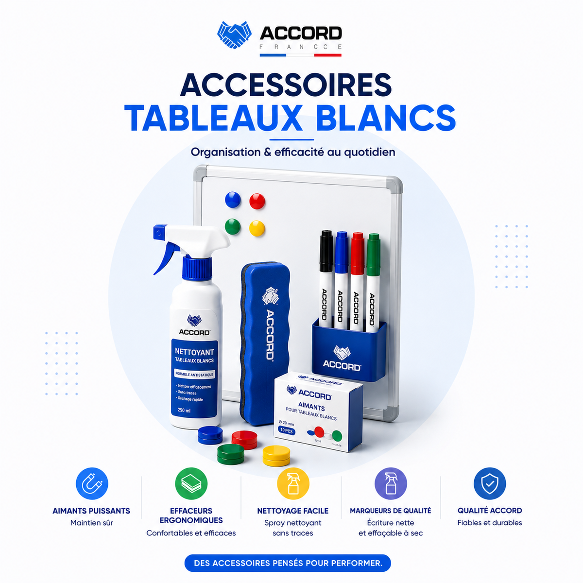Accessoires Tableaux Blancs