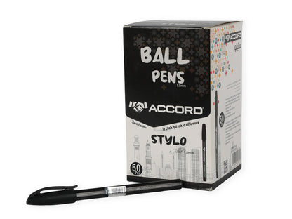 Stylo à bille ergonomique triangulaire, couleurs classiques, pointe 1,0 mm(50pcs)