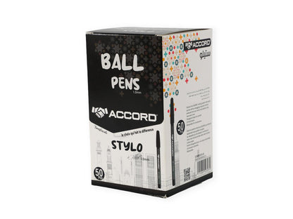 Stylo à bille ergonomique triangulaire, couleurs classiques, pointe 1,0 mm(50pcs)
