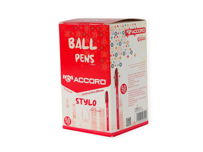 Stylo à bille ergonomique triangulaire, couleurs classiques, pointe 1,0 mm(50pcs)