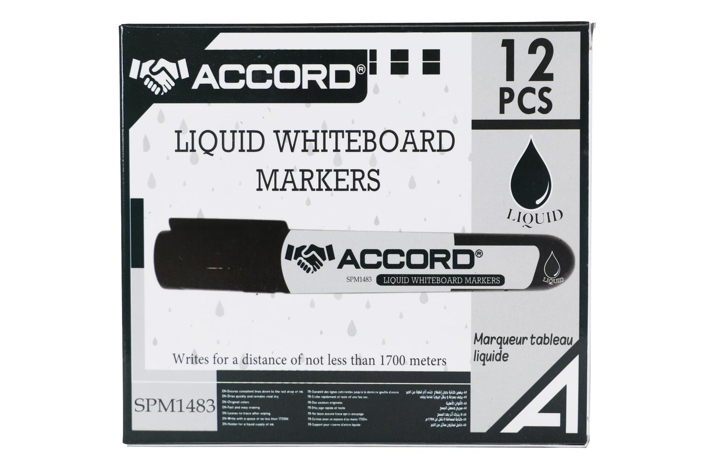 Marqueurs Liquides Pointe Fine – Écriture Précise (12pcs)